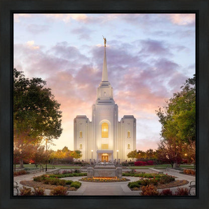 Brigham City Temple Autumn Panorama