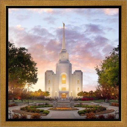Brigham City Temple Autumn Panorama