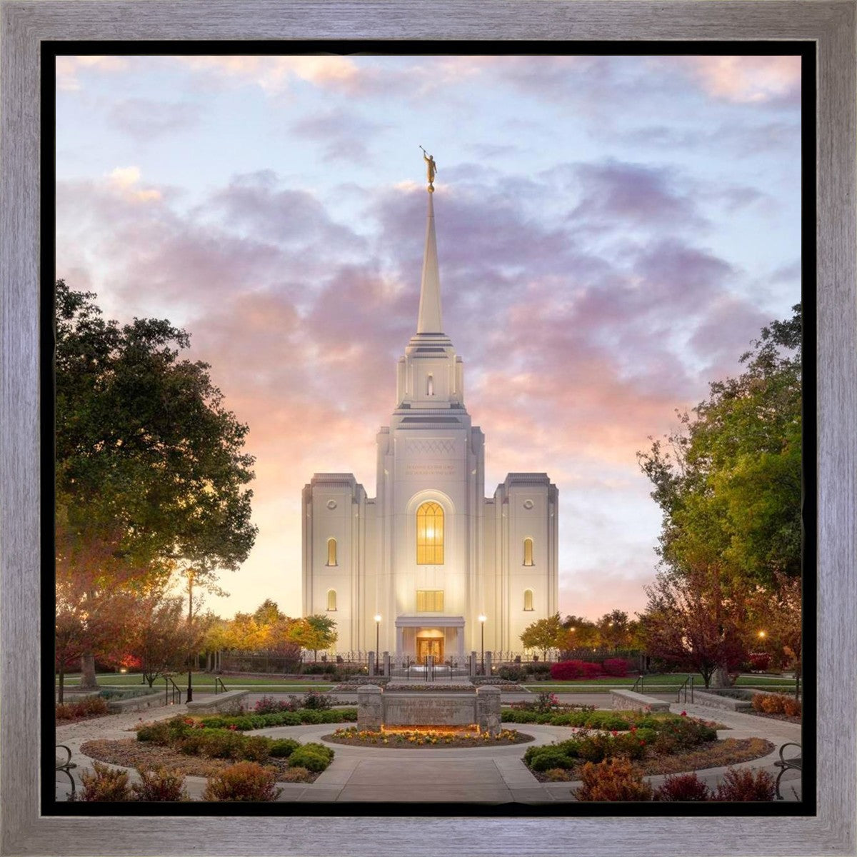 Brigham City Temple Autumn Panorama