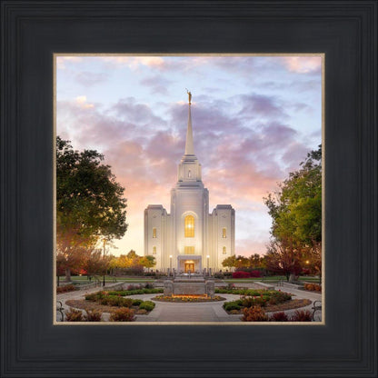 Brigham City Temple Autumn Panorama