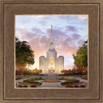 Brigham City Temple Autumn Panorama