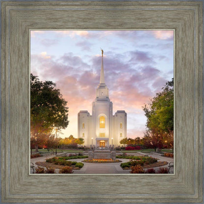 Brigham City Temple Autumn Panorama