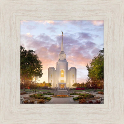 Brigham City Temple Autumn Panorama