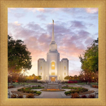 Brigham City Temple Autumn Panorama