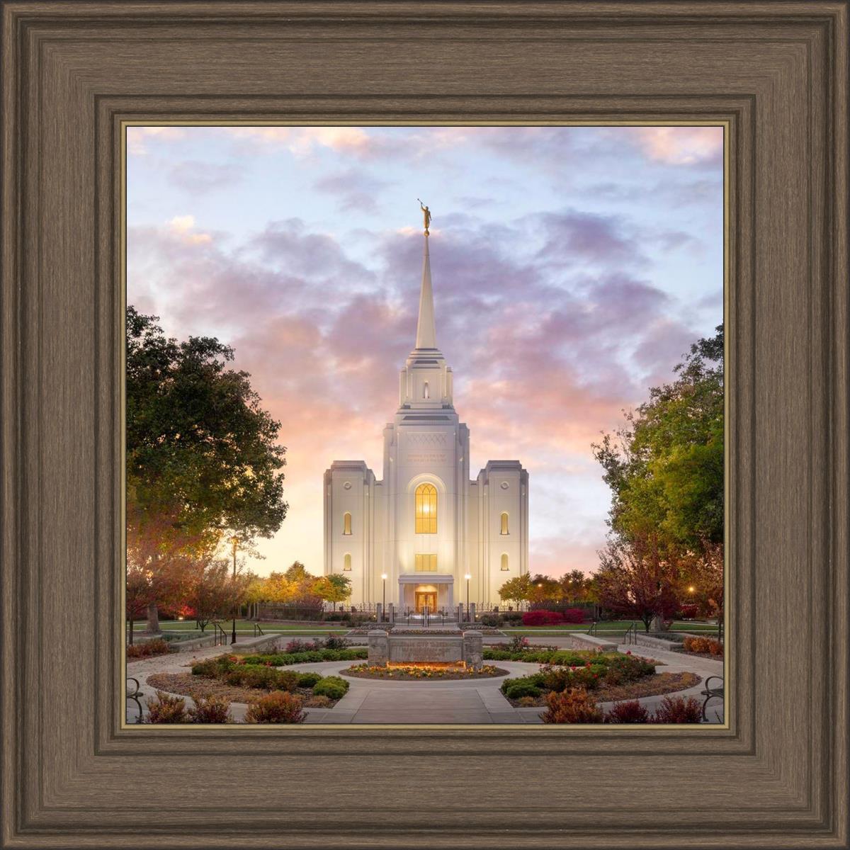 Brigham City Temple Autumn Panorama