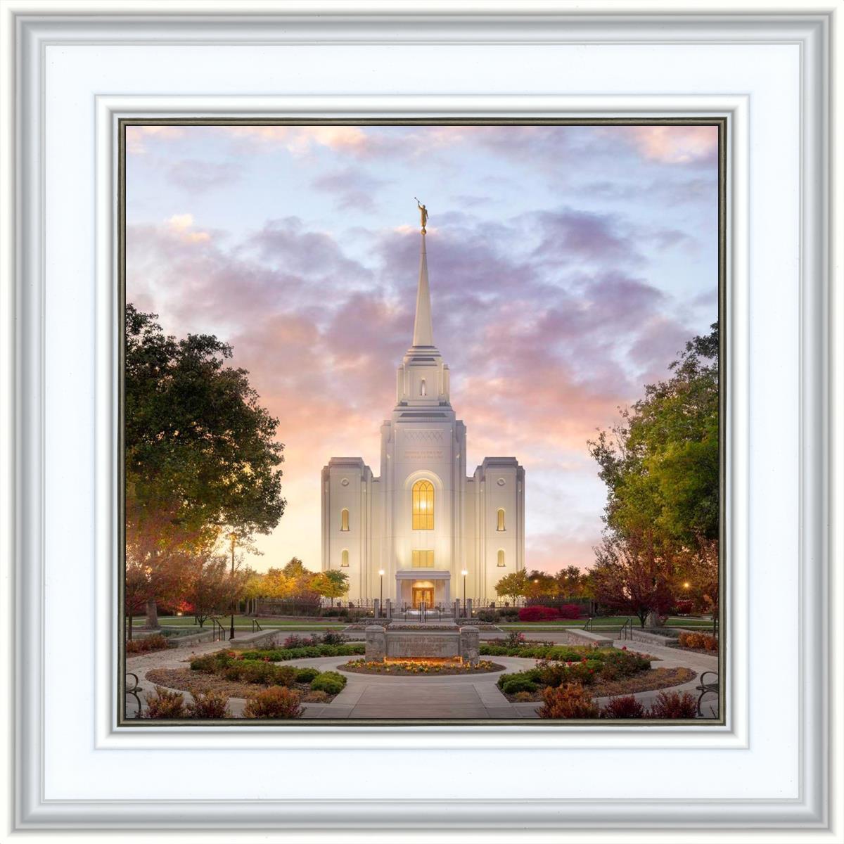 Brigham City Temple Autumn Panorama