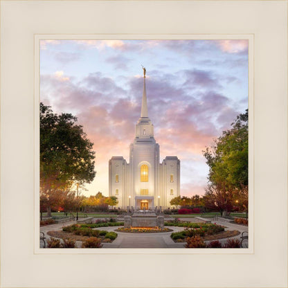 Brigham City Temple Autumn Panorama