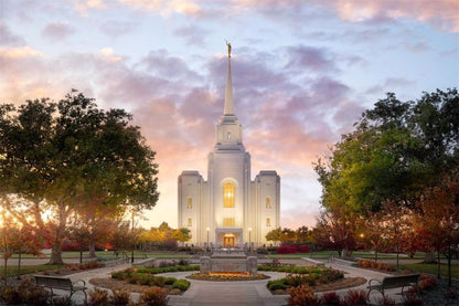 Brigham City Temple Autumn Panorama