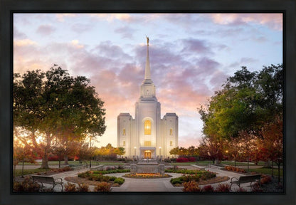 Brigham City Temple Autumn Panorama