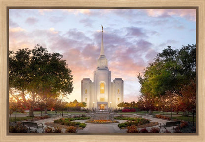 Brigham City Temple Autumn Panorama