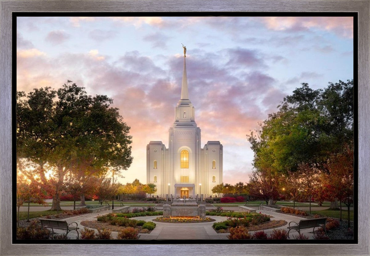 Brigham City Temple Autumn Panorama