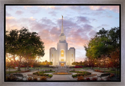 Brigham City Temple Autumn Panorama