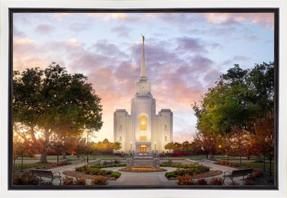 Brigham City Temple Autumn Panorama