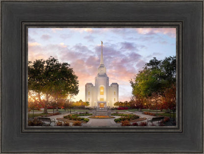 Brigham City Temple Autumn Panorama