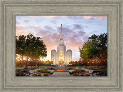 Brigham City Temple Autumn Panorama