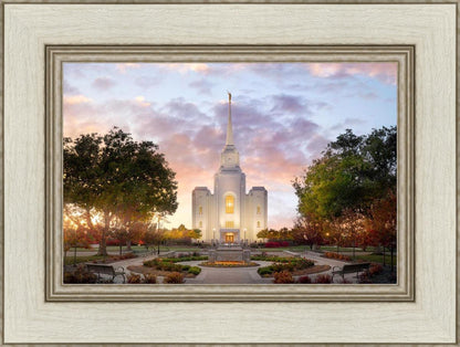 Brigham City Temple Autumn Panorama