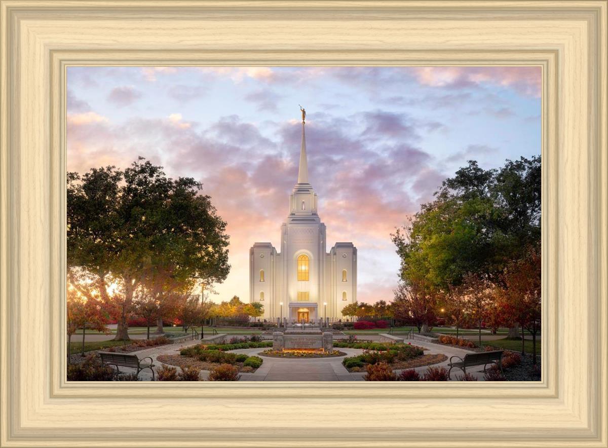 Brigham City Temple Autumn Panorama