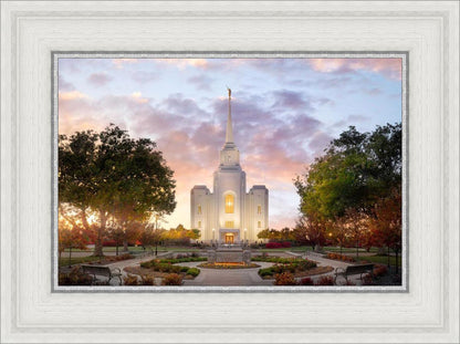 Brigham City Temple Autumn Panorama