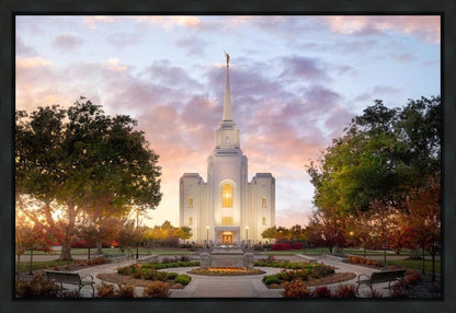 Brigham City Temple Autumn Panorama