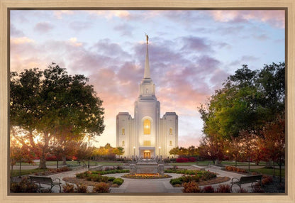 Brigham City Temple Autumn Panorama