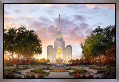 Brigham City Temple Autumn Panorama