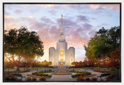 Brigham City Temple Autumn Panorama