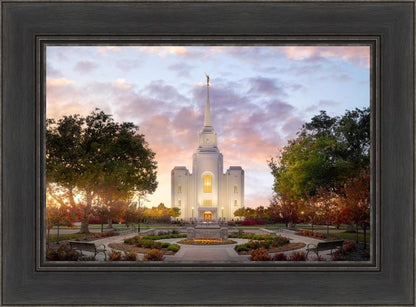 Brigham City Temple Autumn Panorama