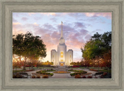 Brigham City Temple Autumn Panorama