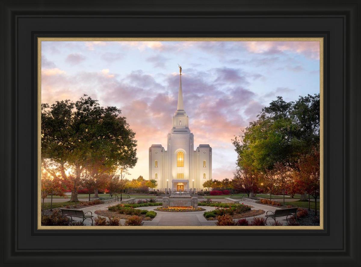 Brigham City Temple Autumn Panorama