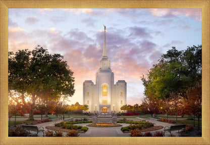 Brigham City Temple Autumn Panorama