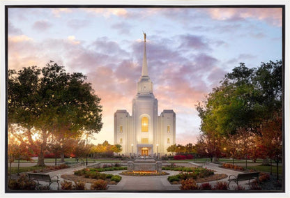 Brigham City Temple Autumn Panorama