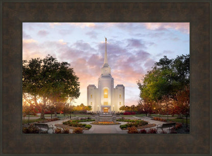 Brigham City Temple Autumn Panorama
