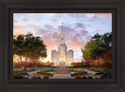 Brigham City Temple Autumn Panorama