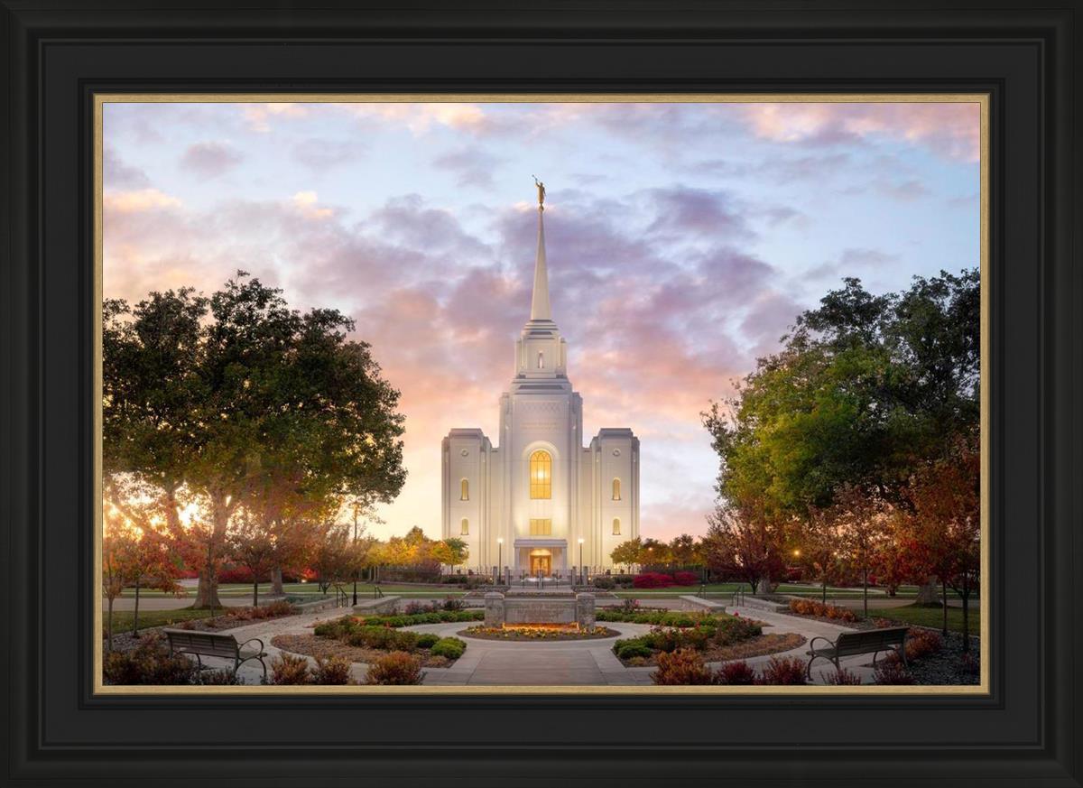 Brigham City Temple Autumn Panorama