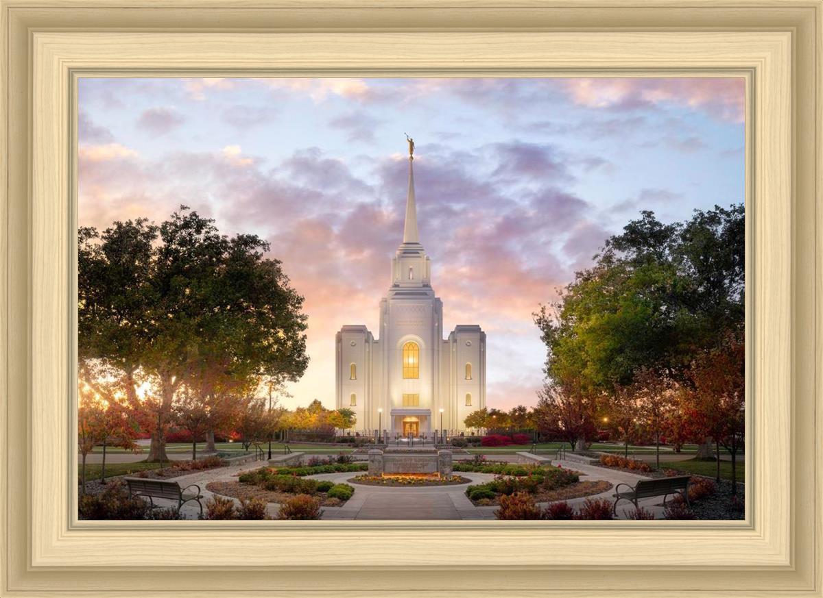 Brigham City Temple Autumn Panorama