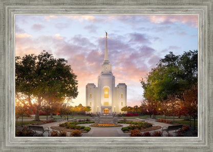 Brigham City Temple Autumn Panorama