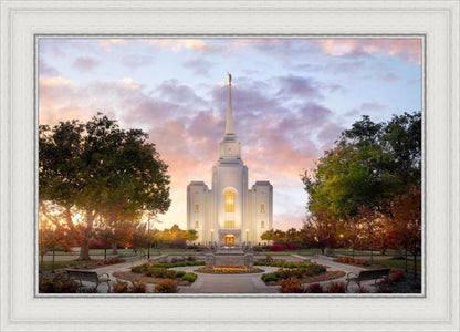 Brigham City Temple Autumn Panorama