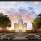 Brigham City Temple Autumn Panorama