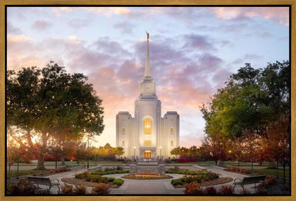 Brigham City Temple Autumn Panorama