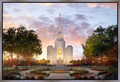 Brigham City Temple Autumn Panorama