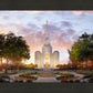 Brigham City Temple Autumn Panorama