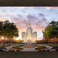 Brigham City Temple Autumn Panorama