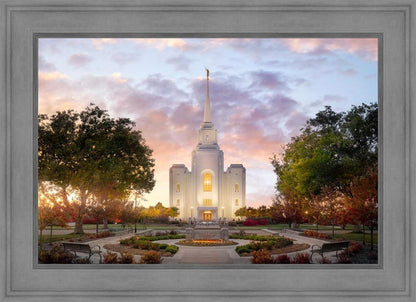 Brigham City Temple Autumn Panorama