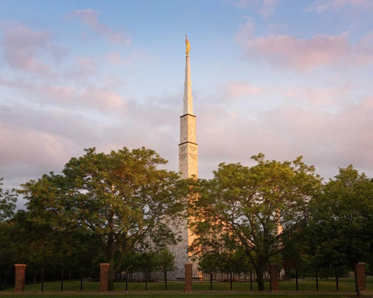 Chicago Temple Risen Gallery Wrap