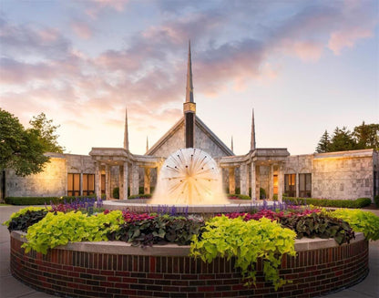 Chicago Temple Eventide