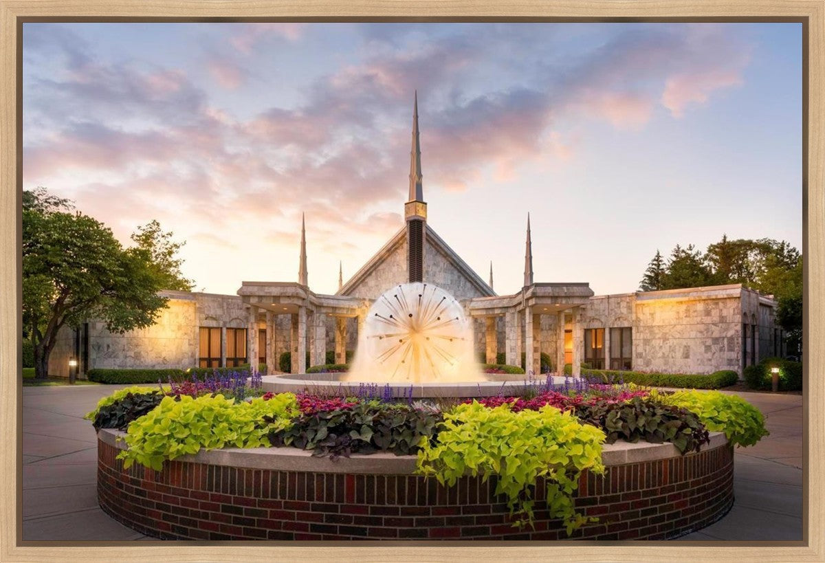 Chicago Temple Eventide