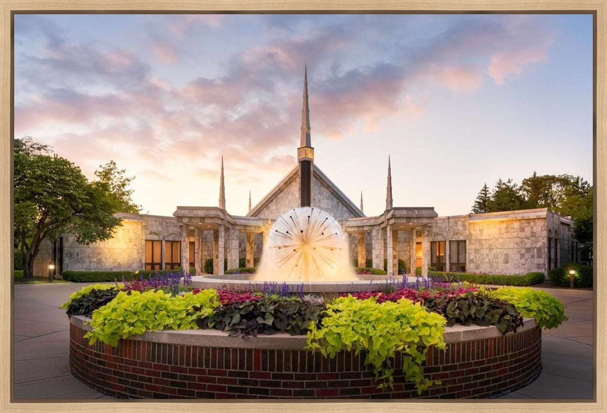 Chicago Temple Eventide
