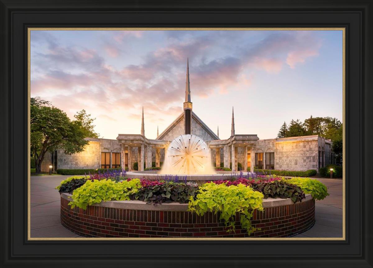Chicago Temple Eventide