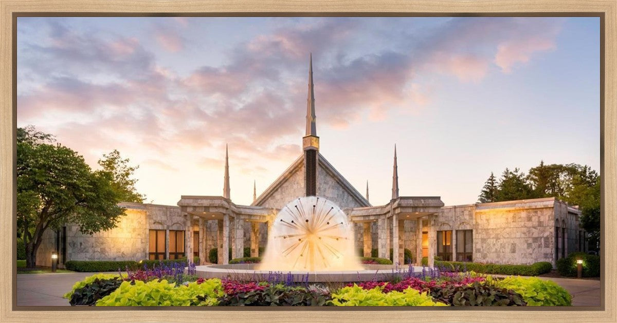Chicago Temple Eventide