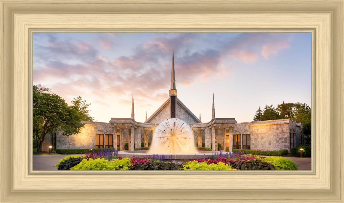 Chicago Temple Eventide